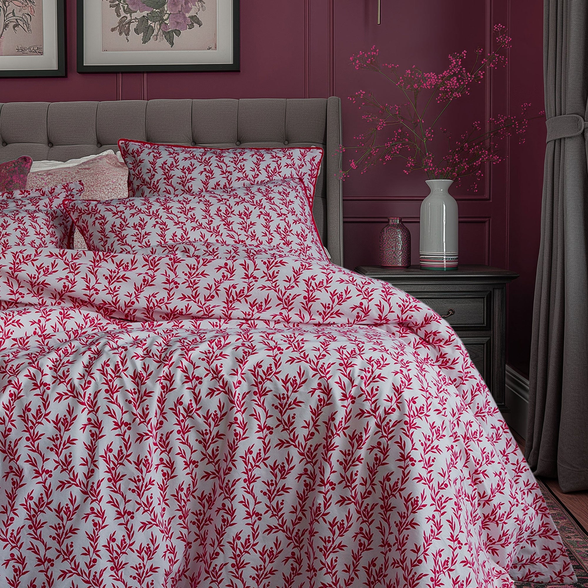 luxury-percale-bedding-white-magenta-floral-duvet-cover-set