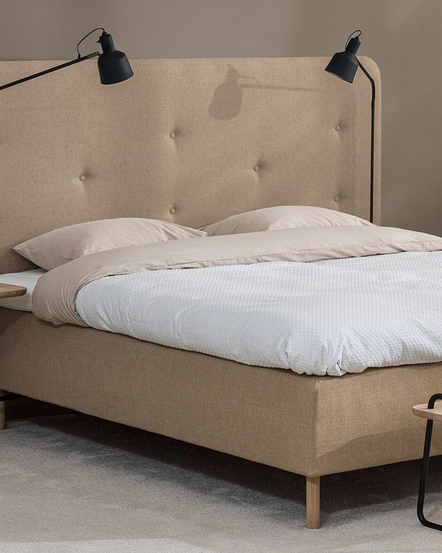 jensen ambassador yatak bej renk 180x200