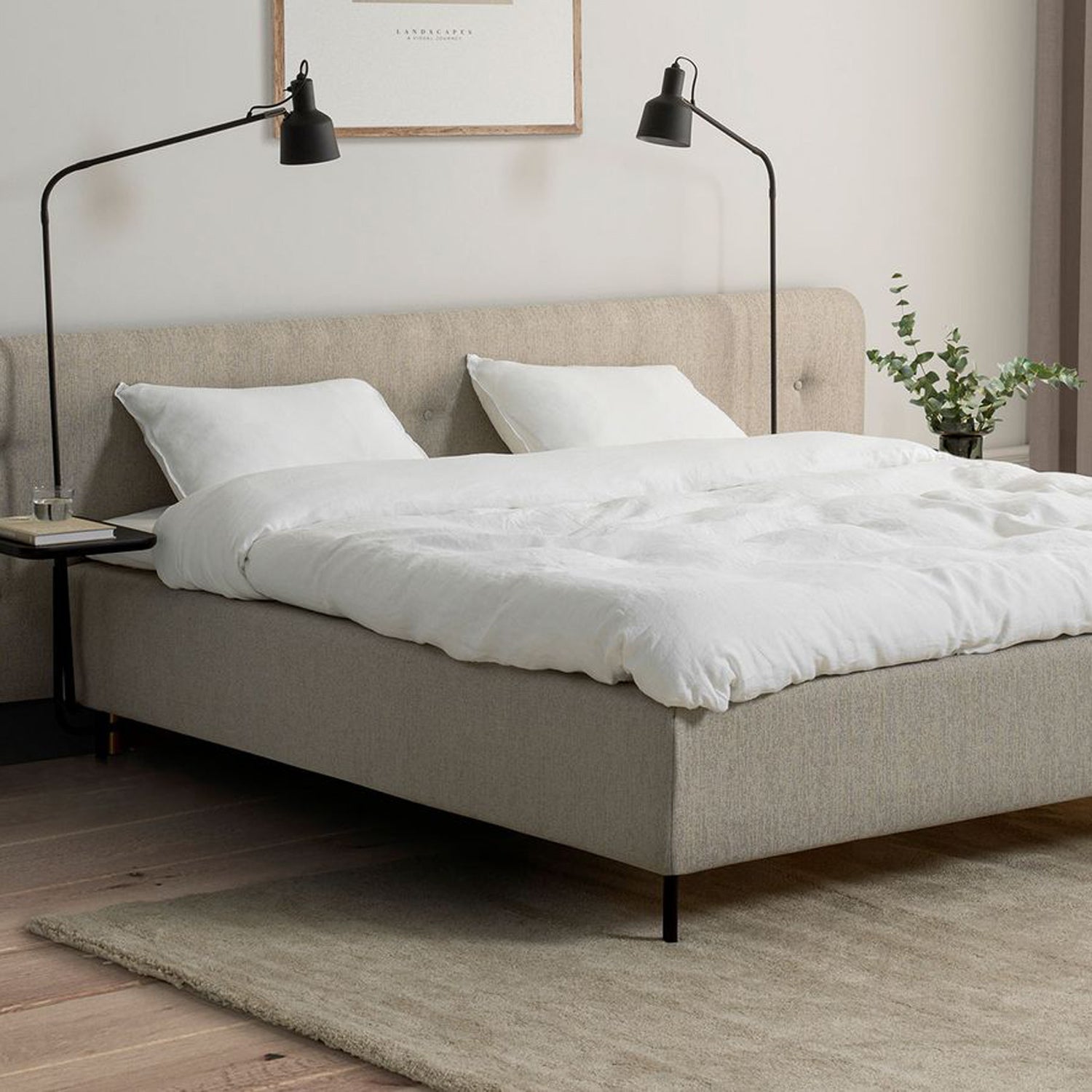 jensen first yatak bej renk 180x200